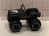 Black 4x4 Jeep Lifted Toy Car Vehicle