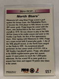 #257 Brain Propp 400th Goal Minnesota North Stars 1991-92 Pro Set Hockey Card