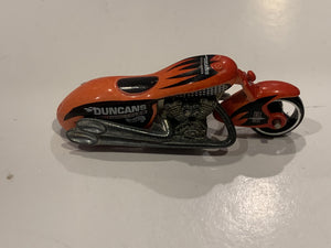 Orange Duncans Motorcycles Hot Wheels Toy Car Vehicle