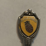 Aloha Hawaiian Islands Pineapple Collectable Souvenir Spoon CA