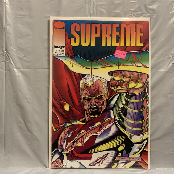 #2 Supreme Image Comics AC 6852