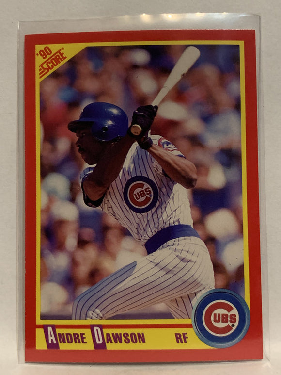 #265 Andre Dawson Chicago Cubs 1990 Score Baseball Card