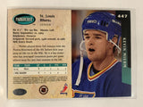 #447 Kevin Miehm St Louis Blues 1993-94 Parkhurst Hockey Card