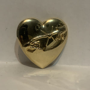 ET Touching Fingers on a Heart Lapel Hat Pin