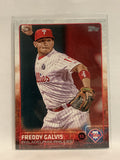 #481 Freddy Galvis Philadelphia Phillies 2015 Topps Series two Baseball Card