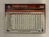 #481 Freddy Galvis Philadelphia Phillies 2015 Topps Series two Baseball Card