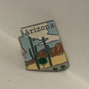 Arizona Desert Lapel Hat Pin