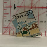 Arizona Desert Lapel Hat Pin