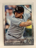 #623 Melky Cabrera Chicago White Sox 2015 Topps Series two Baseball Card