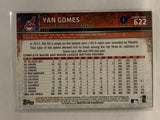 #622 Yan Gomes Cleveland Indians 2015 Topps Series two Baseball Card