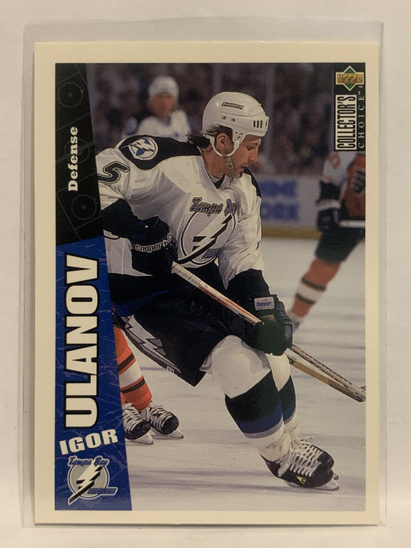 #252 Igor Ulanov Tampa Bay Lightning 1996-97 Upper Deck Collector's Choice Hockey Card