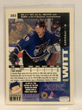 #283 Brendan Witt Washington Capitals 1996-97 Upper Deck Collector's Choice Hockey Card