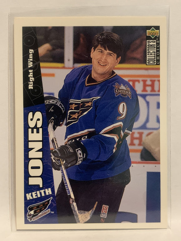 #285 Keith Jones Washington Capitals 1996-97 Upper Deck Collector's Choice Hockey Card