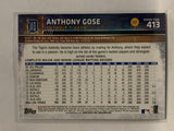 #413 Anthony Gose Detroit Tigers 2015 Topps Series two Baseball Card