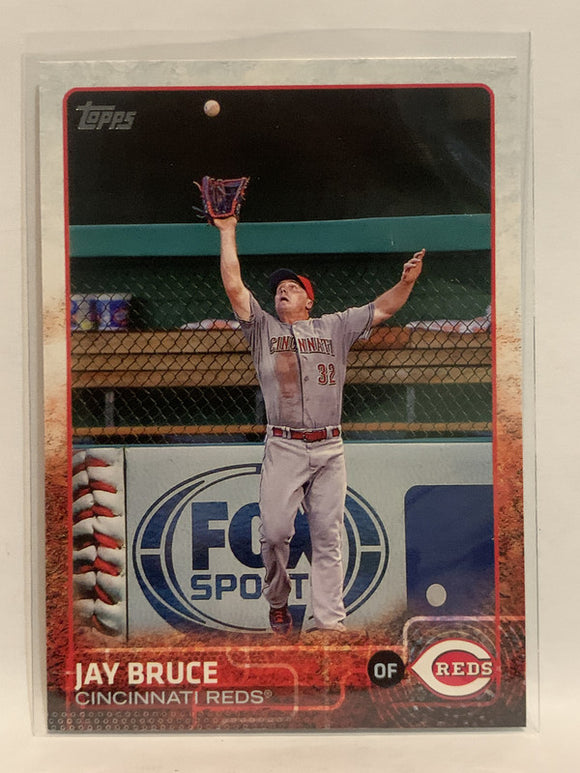 #512 Jay Bruce Cincinnati Reds 2015 Topps Series two Baseball Card