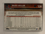 #528 Brad Ziegler Arizona Diamondbacks 2015 Topps Series two Baseball Card