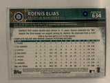 #634 Roenis Elias All Star Rookie Seattle Mariners 2015 Topps Series two Baseball Card