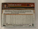 #611 Gregor Blanco San Francisco Giants 2015 Topps Series two Baseball Card