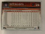 #676 Nate McLouth Washington Nationals 2015 Topps Series two Baseball Card