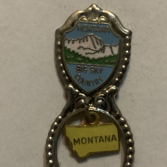 Montana Big Sky Country State Collectable Souvenir Spoon EQ