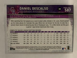 #587 Daniel Descalso Colorado Rockies 2015 Topps Series two Baseball Card