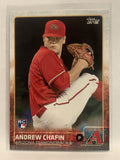 #692 Andrew Chafin Rookie Arizona Diamondbacks 2015 Topps Series two Baseball Card