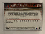 #692 Andrew Chafin Rookie Arizona Diamondbacks 2015 Topps Series two Baseball Card