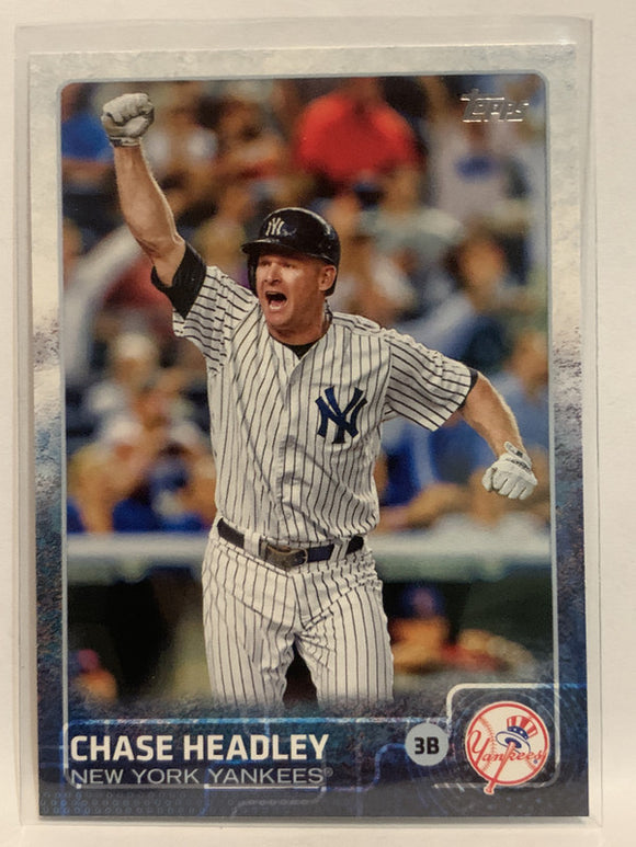 #576 Chase Headley New York Yankees 2015 Topps Series two Baseball Card