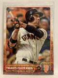 #364 Travis Ishikawa San Francisco Giants 2015 Topps Series two Baseball Card