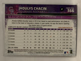 #366 Jhoulys Chacin Colorado Rockies 2015 Topps Series two Baseball Card