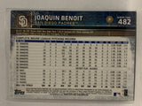 #482 Joquin Benoit San Diego Padres 2015 Topps Series two Baseball Card