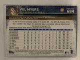 #684 Wil Myers San Diego Padres 2015 Topps Series two Baseball Card