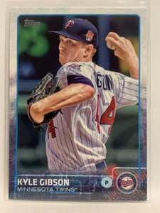 #632 Kyle Gibson   Minnesota Twins 2015 Topps Series two Baseball Card