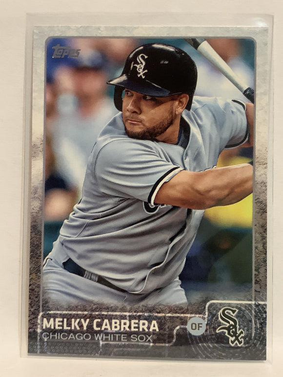 #623 Melky Cabrera Chicago White Sox 2015 Topps Series two Baseball Card