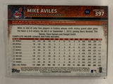 #397 Mike Aviles Cleveland Indians 2015 Topps Series two Baseball Card