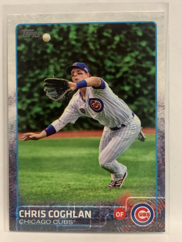 #401 Chris Coghlan Chicago Cubs 2015 Topps Series two Baseball Card