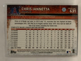 #631 Chris Iannetta Los Angeles Angels 2015 Topps Series two Baseball Card