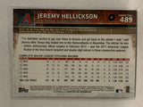 #489 Jeremy Hellickson Arizona Diamondbacks 2015 Topps Series two Baseball Card