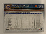 #544 Travis D'Arnaud New York Mets 2015 Topps Series two Baseball Card