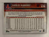 #626 Hanley Ramirez Boston Red Sox 2015 Topps Series two Baseball Card