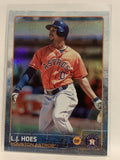 #365 L.J. Hoes Houston Astros 2015 Topps Series two Baseball Card