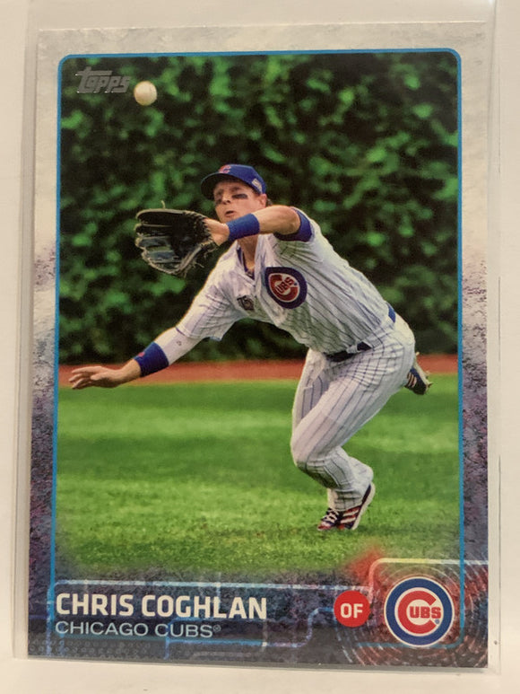 #401 Chris Coghlan Chicago Cubs 2015 Topps Series two Baseball Card