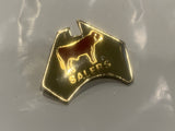 Salers Cattle Breed Lapel Hat Pin