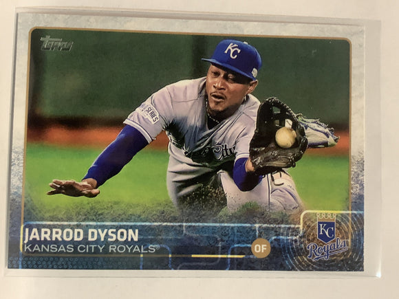 #570 Jarrod Dyson Kansas City Royals 2015 Topps Series two Baseball Card