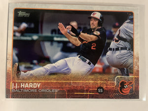 #563 J.J. Hardy Baltimore Orioles 2015 Topps Series two Baseball Card