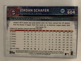 #604 Jordan Schafer Minnesota Twins 2015 Topps Series two Baseball Card