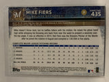 #435 Mike Fiers Milwaukee Brewers 2015 Topps Series two Baseball Card