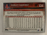 #626 Hanley Ramirez Boston Red Sox 2015 Topps Series two Baseball Card