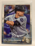 #526 Will Middlebrooks San Diego Padres 2015 Topps Series two Baseball Card