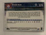 #573 Ryan Rua Texas Rangers 2015 Topps Series two Baseball Card